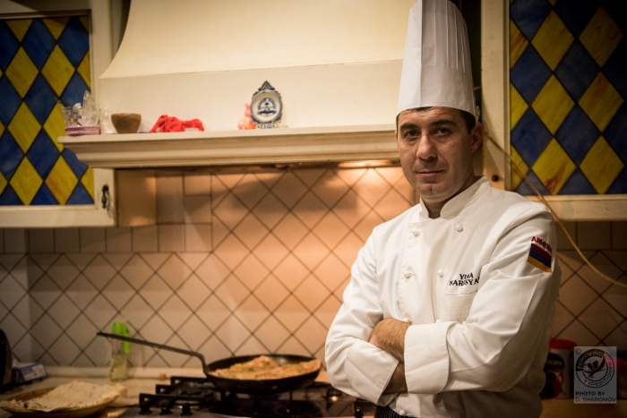 Best chefs in Armenia - Yura Sargsyan, Armenian cook